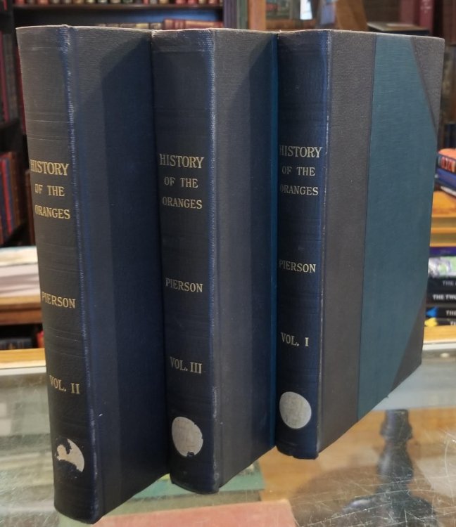 History of the Oranges To 1921 Reviewing the Rise, Development and Progress of an Influential Community 3 Volumes