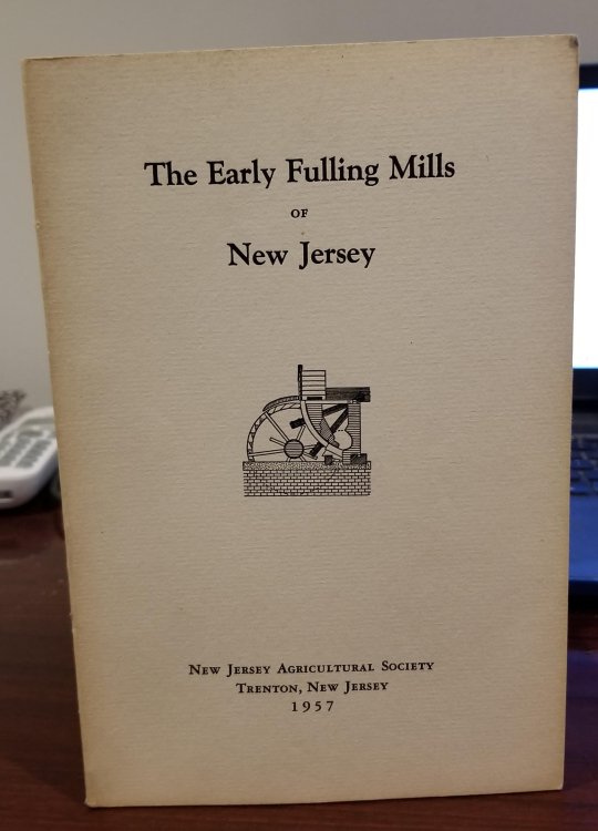 Early Fulling Mills of New Jersey