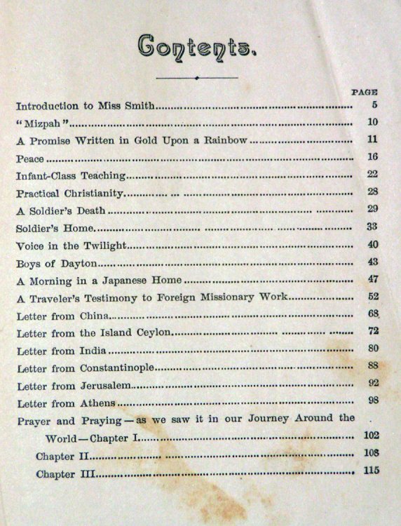 Souvenir, Affectionately Inscribed to Miss Jennie Smith. By S. L. W. Go forth, thou little messenger, and gather to thyself fresh tokens of love and friendship from all those whose memory is dear to Jennie Smith.