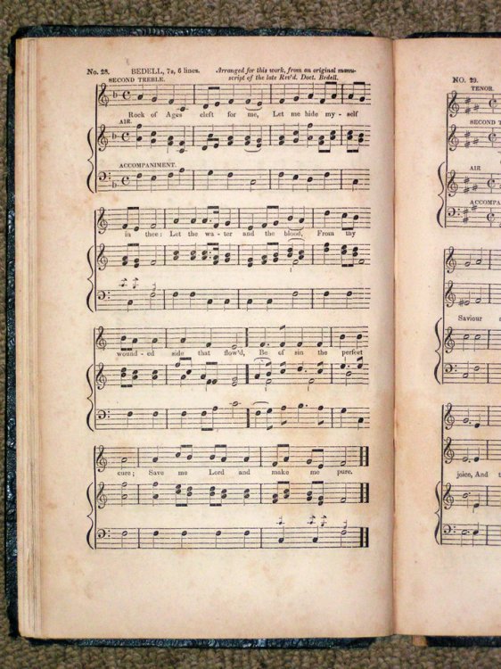 The Musical Miscellany, Comprising the Music Published in the Musical Magazine. Edited by Thomas Hastings. Vol. I.