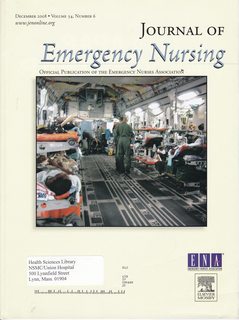 Journal of Emergency Nursing Vol 34 No. 6 December 2008: Research-Disaster Drill Exercise and Management-Are We Drilling to Standard