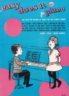 Easy Does It for Piano (Big Note Pop Sounds of Today for the Student Pianist)