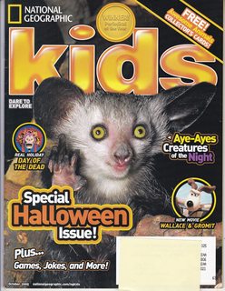 National Geographic Kids October 2005 Special Halloween Issue!