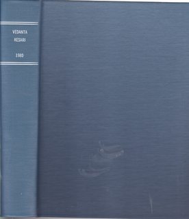 The Vedanta Kesari Vol. LXVII (January thru December 1980) ; 12 issues bound as one)