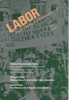 Labor Journal Volume 6, Number 3, Fall 2009 (Studies in Working-Class History of the Americas)