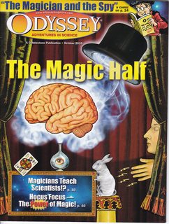 Odyssey-Adventures in Science Vol 19 No. 8 October 2010- The Magic Half