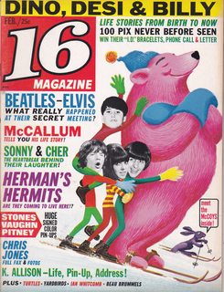 16 (Sixteen) Magazine, February 1966, Volume 7, Number 9 - Beatle's 