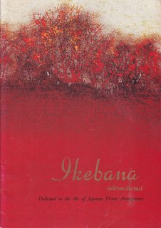 Ikebana International Third World Conference Oct 17-21 1976