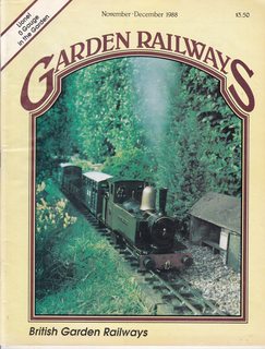 Garden Railways Magazine, November-December 1988