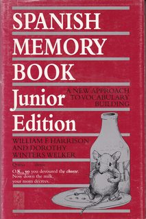 Spanish Memory Book: A New Approach to Vocabulary Building, Junior Edition