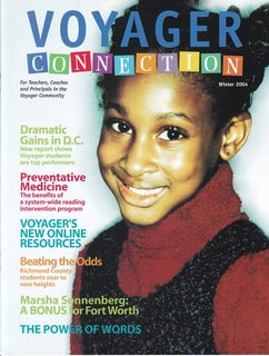 Voyager Connection: For Teachers, Coaches and Principals in the Voyager Community, Winter 2004; Dramatic Gains in DC