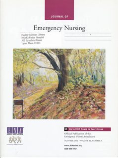 Journal of Emergency Nursing Vol 32 No. 5, October 2006: CE-Emergency Preparedness and Bioterrorism- A Survey of the Nebraska Medical Center Staff and Physicians