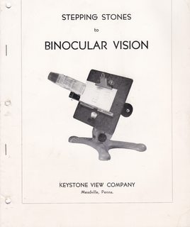 Stepping Stones to Binocular Vision