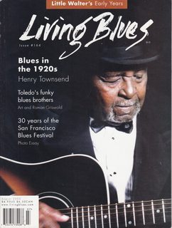 Living Blues Magazine #164 Blues in the 1920's July/ August 2002
