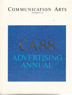 Communication Arts - December 1988 - CA88 Advertising Annual
