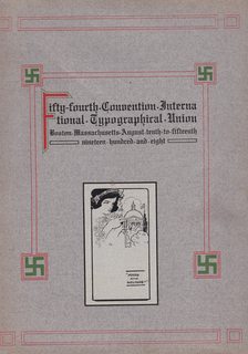 Souvenir Book Fifty-fourth Convention International Typographical Union Held in boston, Massachusetts August 10 to 15 1908