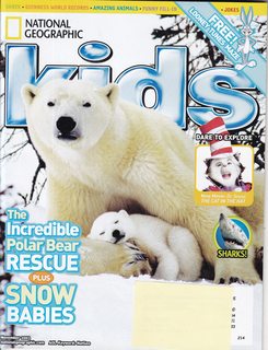National Geographic Kids November 20003: The Incredible Polar Bear Rescue