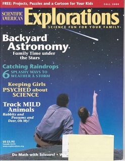 Scientific American Explorations Vol 3 No. 4 Fall 2000: Backyard Astronomy