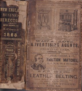 The New England Business Directory 1868