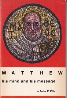 MATTHEW His Mind and His Message