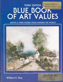 Blue book of art values: Artists & their works from around the world