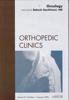 Oncology, An Issue of Orthopedic Clinics (Volume 37-1) (The Clinics: Orthopedics, Volume 37-1)