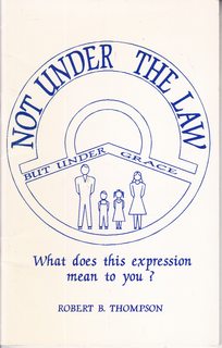 Not Under the Law but Under Grace: What Does this Expression Mean to You