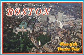 Souvenir Book of Historic Greater Boston Massachusetts [Home of the Freedom Trail]