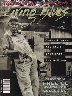 Living Blues Magazine #144 March/April 1999: Othar Turner Cover