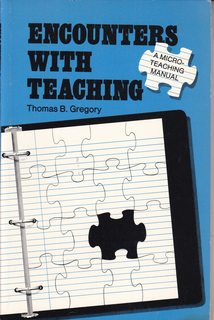 Encounters with teaching;: A microteaching manual