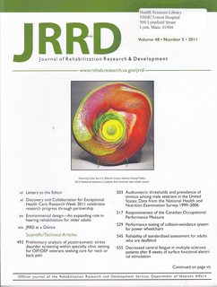 JRRD: Journal of Rehabilitation Research and Development Vol 48 No. 5 2011