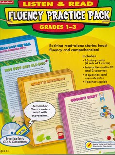Lakeshore Listen & Read Fluency Practice Pack Grades 1-3