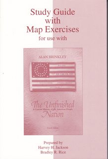 Unfinished Nation: A Concise History of the American People, Study Guide