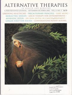 Alternative Therapies in Health and Medicine Vol 8 No 5 Sept/ Oct 2002: Greening Healthcare