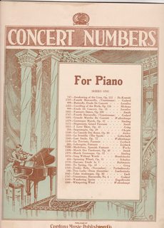 Lohengrin Fantasie Brillante J. Leybach Concert Numbers for Piano