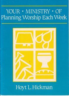 Planning worship each week (