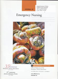 Journal of Emergency Nursing Vol 31 No. 5 October 2005: Research Paper Summaries From the ENA 2005 Annual Meeting