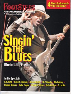 Footsteps-African American Heritage, September/October Vol.7 No. 4: Singing the Blues-Music with Feeling