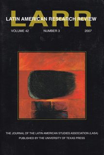 Latin American Research Review (Vol. 42, No. 3)