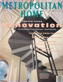 Metropolitan Home Magazine October 1989 (Vol. XXI No. 10) Special Issue: Renovation