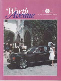 Worth Avenue- 50th Anniversary Issue