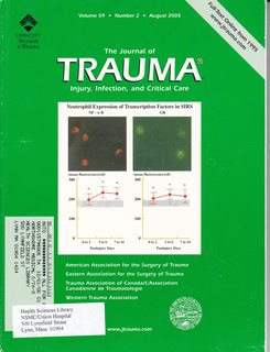 The Journal of Trauma Injury, Infection and Critical Care Vol 59 No. 2 August 2005
