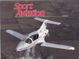 Sport Aviation Magazine March 1986 Vol. 35 No. 3