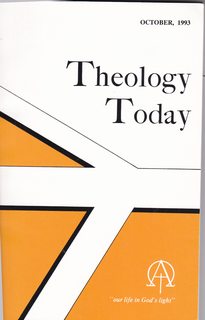 Theology Today Vol. L No. 3 October 1993: Editorial-The Death and Birth of Theological Journals