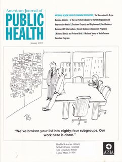 American Journal of Public Health Vol 97 No. 1 January 2007