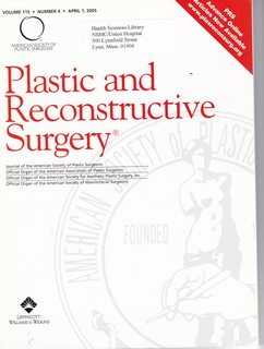 Plastic and Reconstructive Surgery Volume 115 No. 4 April 1, 2005