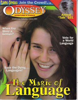Odyssey-Adventures in Science Vol 16 No.1 January 2007: The Magic of Language