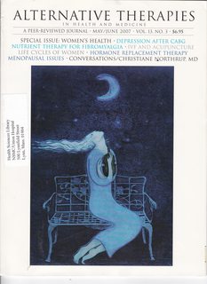 Alternative Therapies in Health and Medicine Vol 13 No 3 May/June 2007: Special Issue-Womens Health