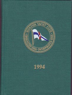 Boston Yacht Club 1994 128th Year (Marblehead Station)