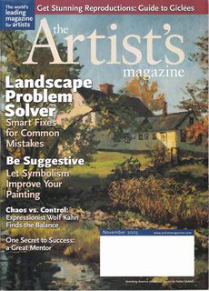 The Artist's Magazine November 2005